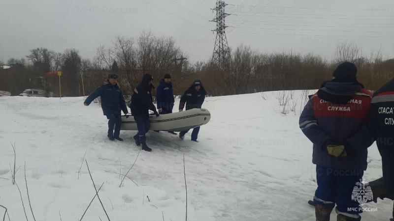 Происшествие на водном объекте в г. Смоленске 24.02.2024.